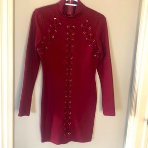 Elegant and sexy form fitted dress.